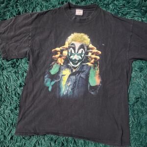 Vintage Insane Clown Posse ICP All Sport Tee Rare 90s Rap Rock Band Shirt XL